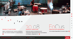Desktop Screenshot of percussionsdestrasbourg.com